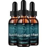 Audifort Pro Healthy Ear Support Supplement – Audifort Pro Ear Ringing Relief, Audifort Pro for Hearing Support, 3 Pack, 3 Month Supply
