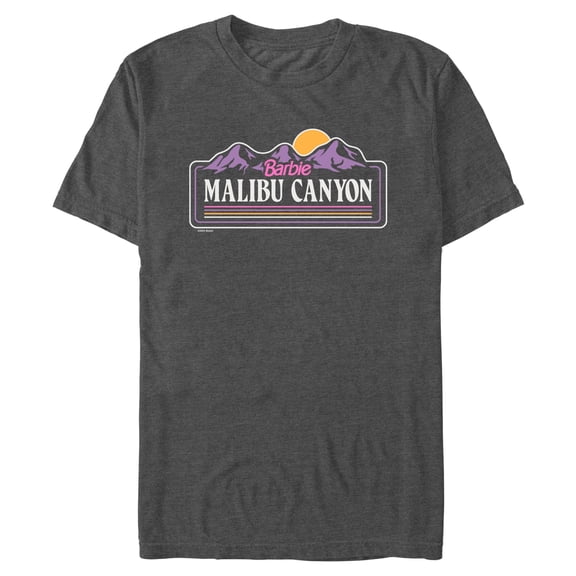 Mens Barbie Malibu Canyon Sign T Shirt