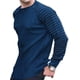 thumbnail image 1 of Jersey para Hombre Suéter con Cuello Redondo Jersey de Manga Larga Top Ropa de Punto Informal para Exteriores, 1 of 3