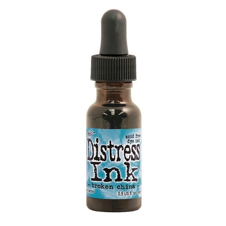 UPC: 0804551983528 | Tim Holtz Distress Ink broken china 0.5 oz. reinker bottle (pack of 3)