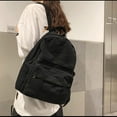 thumbnail image 4 of Laptop Backpack for Women Travel Canvas Backpack for Women Vintage Black Aesthetic Backpack for School, 4 of 8