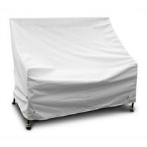 KoverRoos 14204 Weathermax 6 ft Bench-Glider Cover, White - 75 W x 28 D x 37 H in.