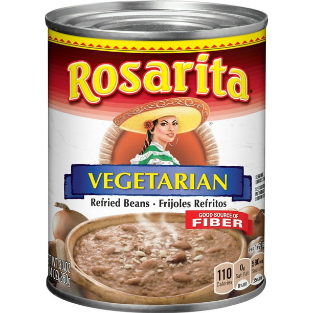 Rosarita Vegetarian Refried Beans, 30 oz