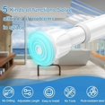 thumbnail image 5 of Spring Tension Curtain Rods Short Tension Rod (White,8" to 12"-2Pcs), 5 of 9