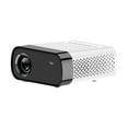 thumbnail image 1 of yeacher GX100 Mini Projecteur LED avec Mise en Miroir d'Écran Sans Fil, Résolution 854x480, Entrée Carte HD/USB/TF, Sortie Audio 3,5 mm, Haut-Parleurs Doubles 4 W, Design Compact, Blanc (100-240 V), 1 of 6