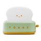 thumbnail image 1 of Luz pequeña recargable con pan tostado sonriente Linda forma de tostadora Decoración de la habitación Luz nocturna MFZFUKR BST3012569-1, 1 of 7