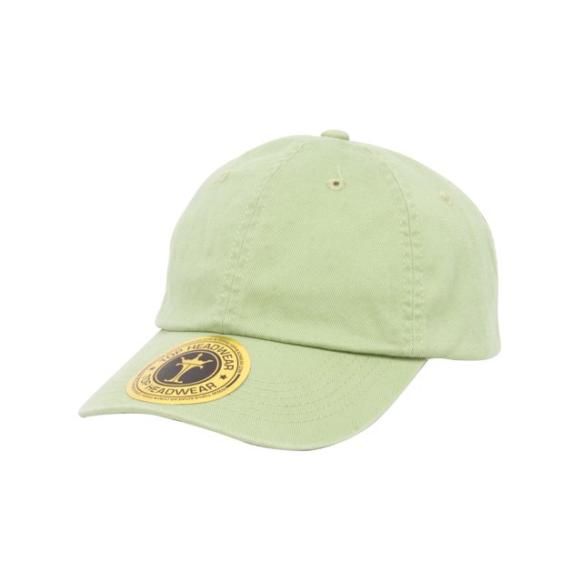 Top Headwear Youth Washed Twill Cap - Apple Green