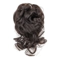 thumbnail image 1 of Chignon en Désordre Pièce de Cheveux Chignon Ébouriffé Extension de Cheveux Bande Élastique Chignon Bouclé Queue de Cheval pour Femmes, 1 of 7