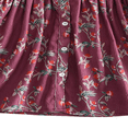 thumbnail image 3 of LYMAYTER Kids Baby Girls Floral Long Sleeve Dress Girls Ruffle Hem Casual Playwear Birthday Party Gown 2-7Y, 3 of 7