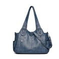 thumbnail image 1 of tredstone Sac à Main avec Fermeture, Sac pour Femmes. Multiples Poches, Style, à la Mode, Résistant à l'Eau, Durable et Robuste. Travail, Voyage, Bleu Lac, 1 of 6