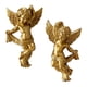 thumbnail image 5 of Estatua de ángel querubín para colgar en la pared, decoración de pared de 5,7 pulgadas de alto, figura angelical encantadora para dormitorio, baño,, 5 of 9