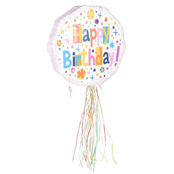 MERRYHAPY 1Pack Assorted Color Pinata for Children Birthday Party Decorations