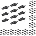 thumbnail image 2 of Toystoory 10 Pcs Clips Professional Plastic Lock Portable Grip Accessories Tent Carabiner Heavy Awning Duty for Outdoor Hiking Negro 10piezas Toystoory CBP204407, 2 of 5