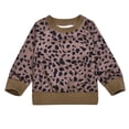 thumbnail image 3 of Durtebeua Oversized Long Sleeve Pullover Tops Causal Spring Fall Blouse Toddler Girl Graphic Sweatshirt 0-6 Months, 3 of 6