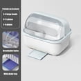 thumbnail image 4 of Cutlery Storage Box, Stackable Dish Organizer, Large Capacity Kitchen Utensil Holder with Lid for Picnic, Indoor Kitchen, Countertop, 4 of 8