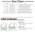 thumbnail image 2 of WCMZJ Kendally Bra Comfy Corset Bra Front Cross Side Buckle Lace Bras for Older Women Full Coverage Yoga Sports T-Shirt Bra Purple L, 2 of 3