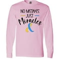 thumbnail image 3 of Inktastic No Mistakes, Just Miracles Down Syndrome Awareness Long Sleeve T-Shirt, 3 of 5