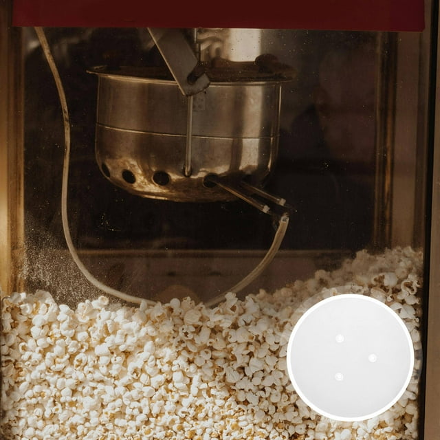 HINTRMENT Popcorn Machine Replacement Part Silicone Pad White for Vintage Style Home Use