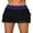 F Black, variant on DOKOTOO Womens Summer Waistband Layered Swimdress Fashion Ruffle Swim Skirt Solid Color Swimsuit Bottom