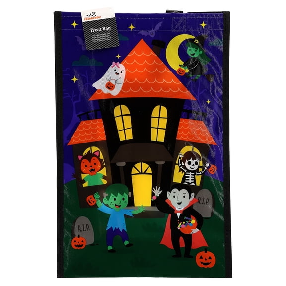 Haunted House Trick-or-Treat Party Bag, Multicolor, Halloween by Way To Celebrate