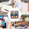 thumbnail image 6 of FORMRS 1-Subject Spiral Notebook 8" x 5" College Ruled 60 Refillable Sheet A5 Hard Cover, 2 Pack, Green Window, 6 of 7