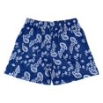 thumbnail image 2 of Eric Emanuel Men's EE Basic Short Royal Paisley, from StockX, 2 of 3