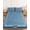 Denim Blue, variant on Cal.King Size Fitted Sheet Set - Denim Blue Botanical 3 Piece Bedding Sets 16" Deep Pocket Fitted Sheet with 2 Pillowcases, Vintage Florals Geometric Minimalist Brushed Microfiber Hotel Bed Sheets