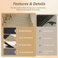 thumbnail image 4 of PADOOR 15 piezas de alfombrillas antideslizantes para escalera, 20 x 76 cm, beige, 4 of 7