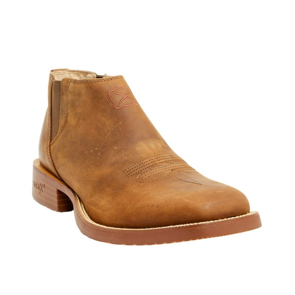 Twisted X Men's 4" Tech X&Trade; Chelsea Boot Broad Square Toe Rust Copper 7 1/2 EE US