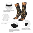 thumbnail image 3 of Logiee HAPPY NEW YEAR 2024 Print Adult Socks for Men & Women,Calf Socks, Ankle Socks,Boots Socks,Breathable Casual Sock,Unisex Crew Socks, 3 of 6