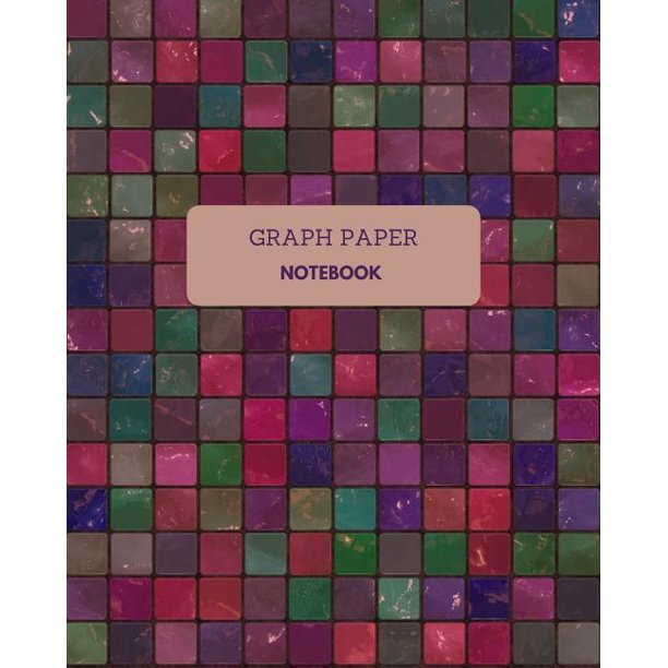 Graph Paper Notebook 122 Pages of Blank Graphing Paper, 8x10 Size Fits