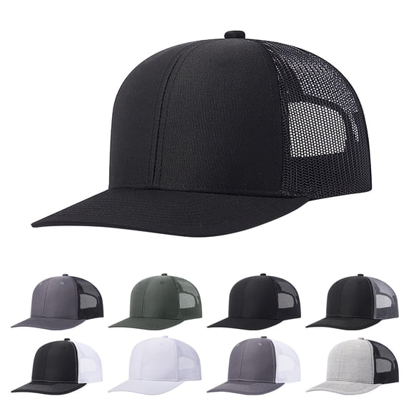 Multicolor Low Profile Unstructured Dad Hat Breathable Mesh Cap cotton Gift for Men/Women,Unstructured M