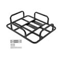 thumbnail image 5 of AMLESO Cargo Carrier,Bike Rear Rack Iron Rear Rack Luggage Rack Pannier Rack Grocery Bag Rack for Travel,Grocery Case with Frame 45x35cm, 5 of 10