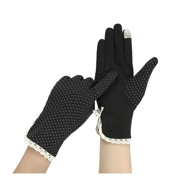 Thin Gardening Gloves for Women & Men - 3 Pairs UV Protection Gloves &  Touchscreen, Breathable Work Gloves (3-Pair)