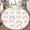 Color 1, variant on Washable Non Slip 3ft Round Rug, Hand drawn striped pastel stripe childish pastel brush Circle Area Rugs with Tassels Carpet for Nursery Bedroom Living Room Playroom Tent Rug Tent Castle
