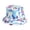 Blue, variant on Xfvqtps Men and Women Fisherman Hats Gradient Color Painted Tie Dyed Double Sided Fisherman Hats Wear Outdoor Sunscreen Sun Hats On Both Sides Sky Blue