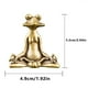 thumbnail image 4 of Adorno de mesa Sit Zen Yoga Decoración de escritorio Forma de animal Escultura de latón Quemador de incienso para oficina en casa tholdsy HA005412-00, 4 of 6