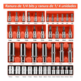 thumbnail image 2 of Juego De Herramientas Mecánicas Autocle, 53 Piezas Estuche Negro/Naranja, 2 of 4