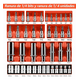 thumbnail image 2 of Juego De Herramientas Mecánicas Autocle, 53 Piezas Estuche Negro/Naranja, 2 of 4