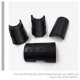 thumbnail image 3 of 60Pcs Plastic Bamboo Node Tube Clips Wire Shelf Fixing Clamps Shelf Support Brackets ABS Material Durable Wire Shelving Clips, 3 of 5