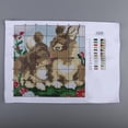 thumbnail image 2 of MesaSe DIY Cushion Mat Rug Kits Cover Hand Craft Rabbits Seat, 2 of 9