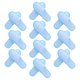 thumbnail image 4 of Comfortable 10 Pairs Disposable Slippers For Guests Hotel Supplies Blue Non-slip Indoor Shoes, 4 of 5