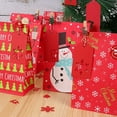 thumbnail image 3 of 24Pcs DIY Xmas Pattern Advent Calendar Candy Gif Bags Hanging Decor With Rope Digital Sticker Countdown Candy Bag Set, 3 of 7