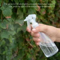 Matoen Clear Plastic Spray Bottles 200ml for Cleaning Solutions Refillable Container Adjustable Hair Empty Spray Bottles Bulk Mister Spray Bottle