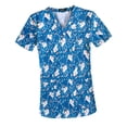 thumbnail image 4 of Camisa de enfermería para adultos, para cuidado de la salud, cosmetología, cuidado de mascotas L, 4 of 8