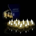 thumbnail image 2 of AGPtek Lot 24 Battery Operated LED Warm White Tea Light Candle Flickering, 2 of 3