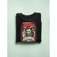 thumbnail image 3 of Krampus Can Naughty Dark Christmas Men's Sweatshirt, 3 of 4