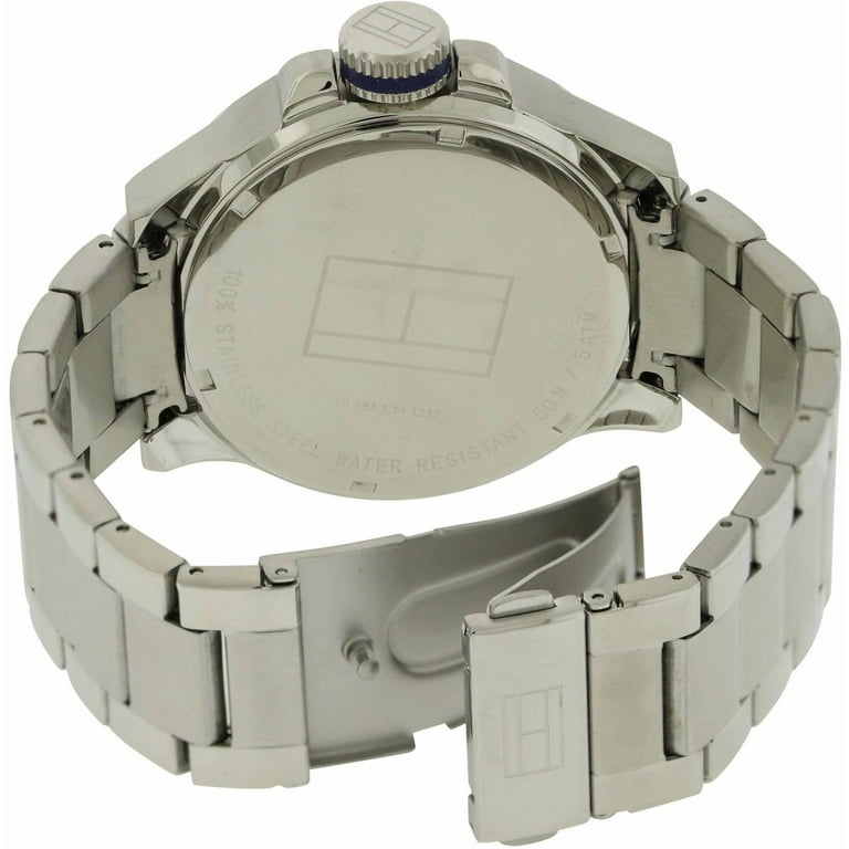 Tommy hilfiger 100 stainless steel water resistant 5 atm top