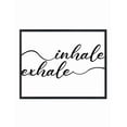 thumbnail image 1 of Cuadro 11X14 Mate Inhale Y Exhale, 1 of 5