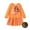 Orange, variant on Disney Princess Girls Dresses Elsa Silver Graphic Sequins Short Sleeves Outfits Girls Fashion Sizes 3-6